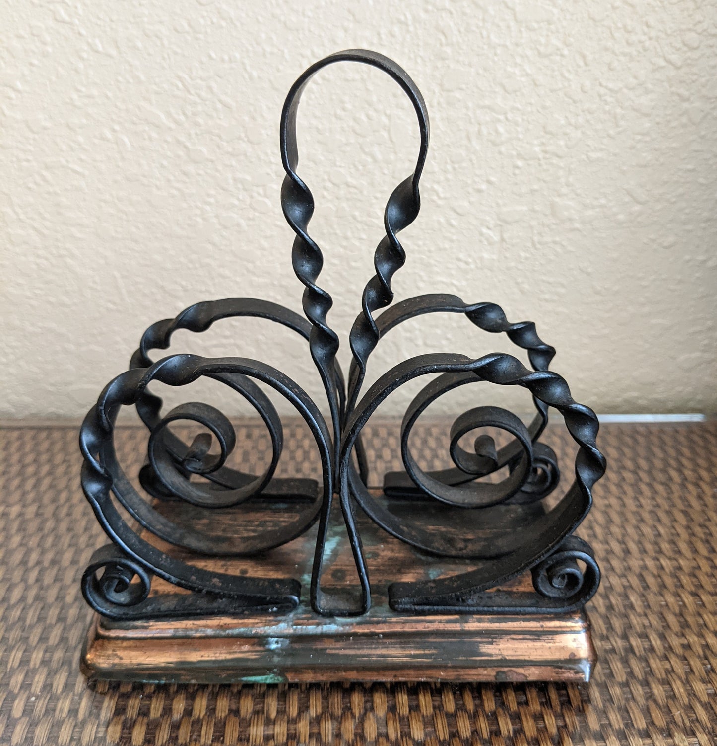 Wrought Iron Letter Holder