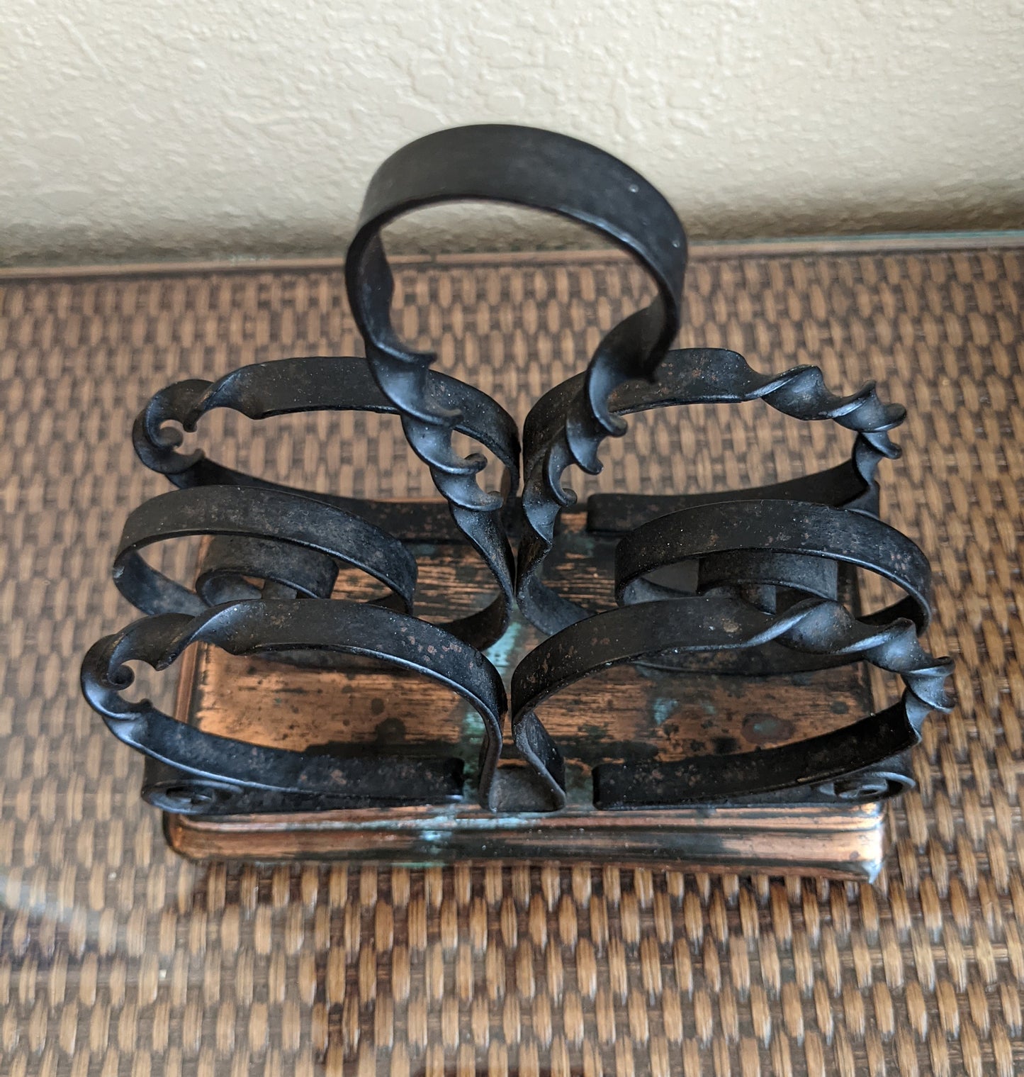 Wrought Iron Letter Holder