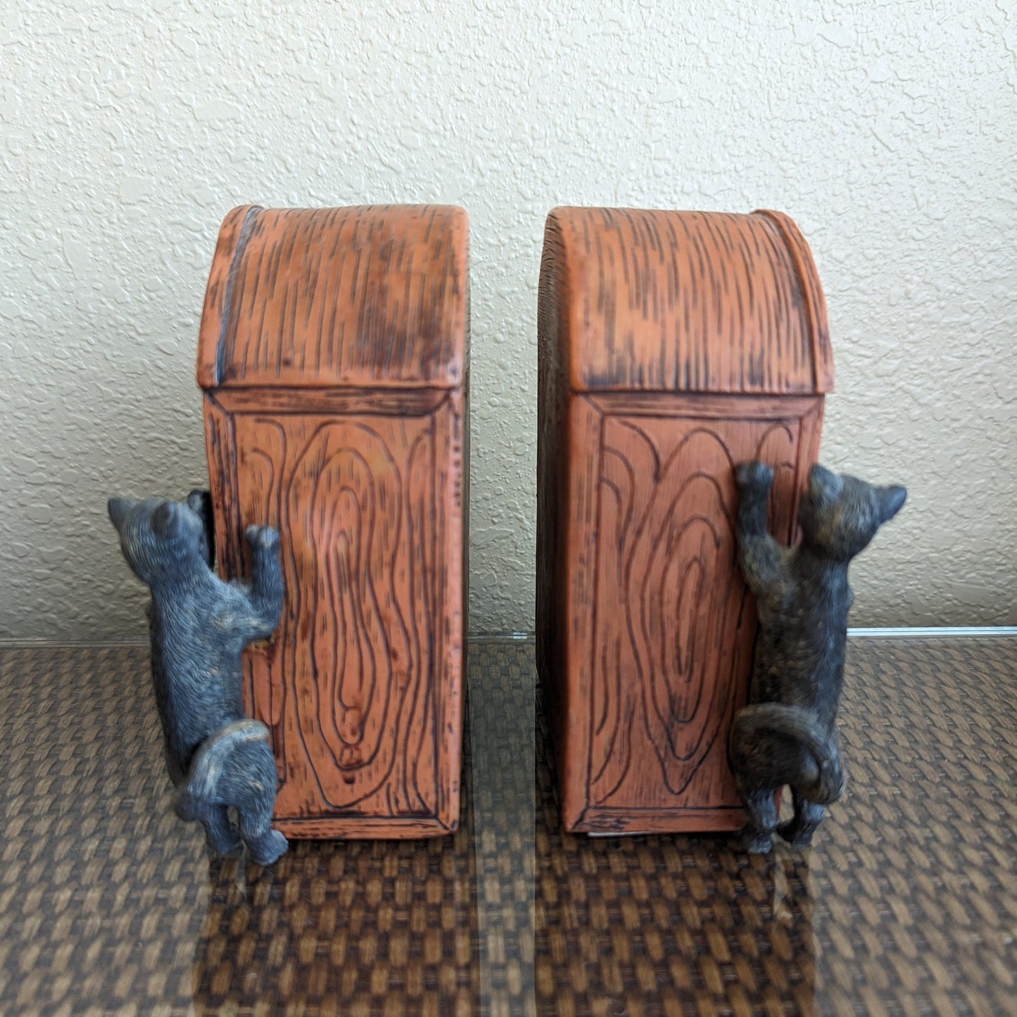 Curious Cat Bookends