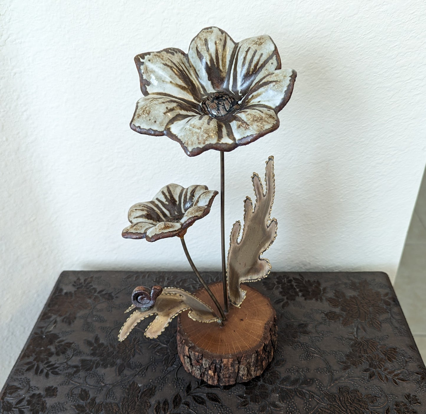 Winifred Cole Flower Sculpture