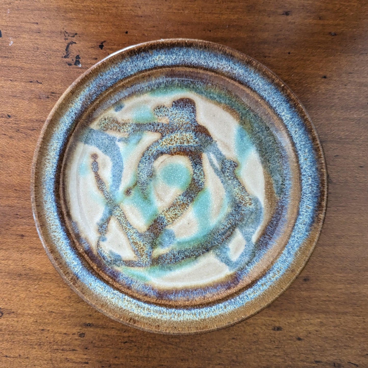 Tri-Color Glaze Berry Bowl