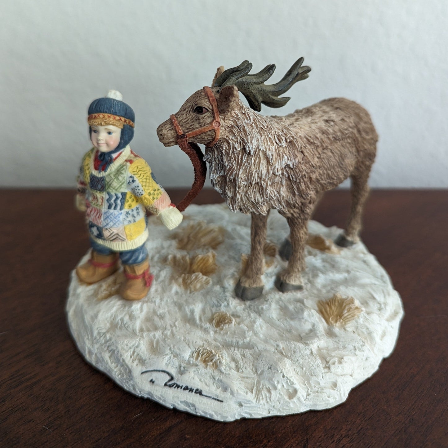 The Reindeer Keeper Figurine