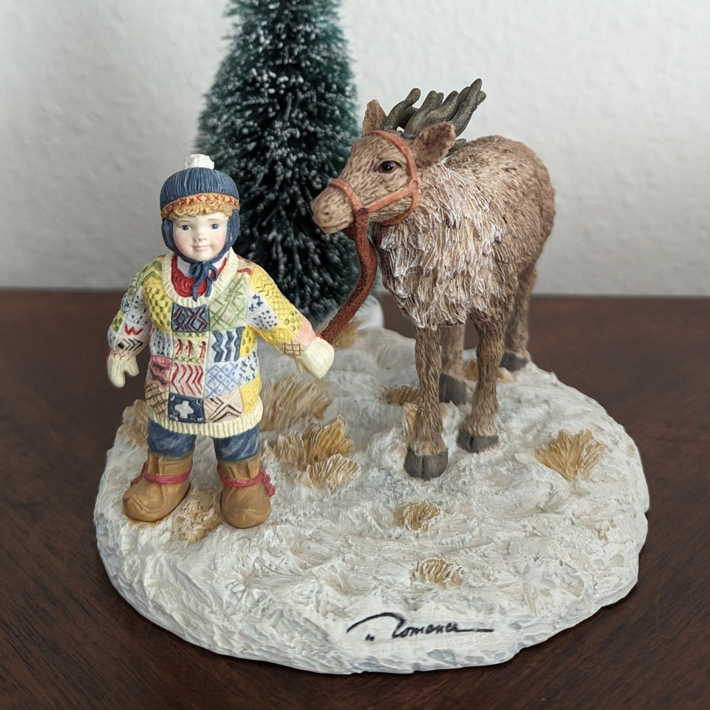 The Reindeer Keeper Figurine