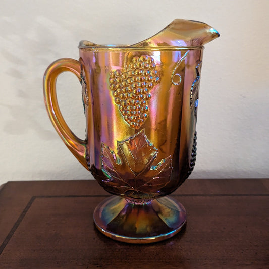 Indiana Carnival Glass Pitcher