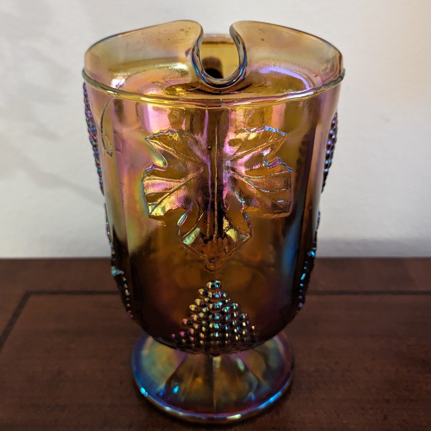 Indiana Carnival Glass Pitcher