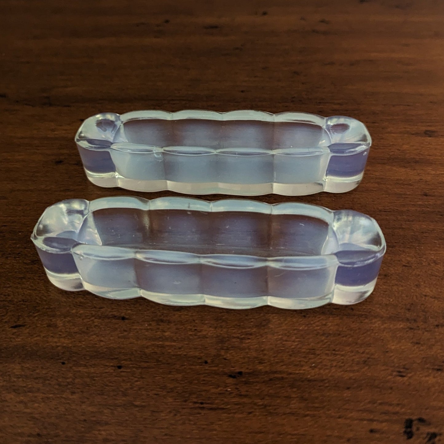 Opalescent Glass Knife Rests