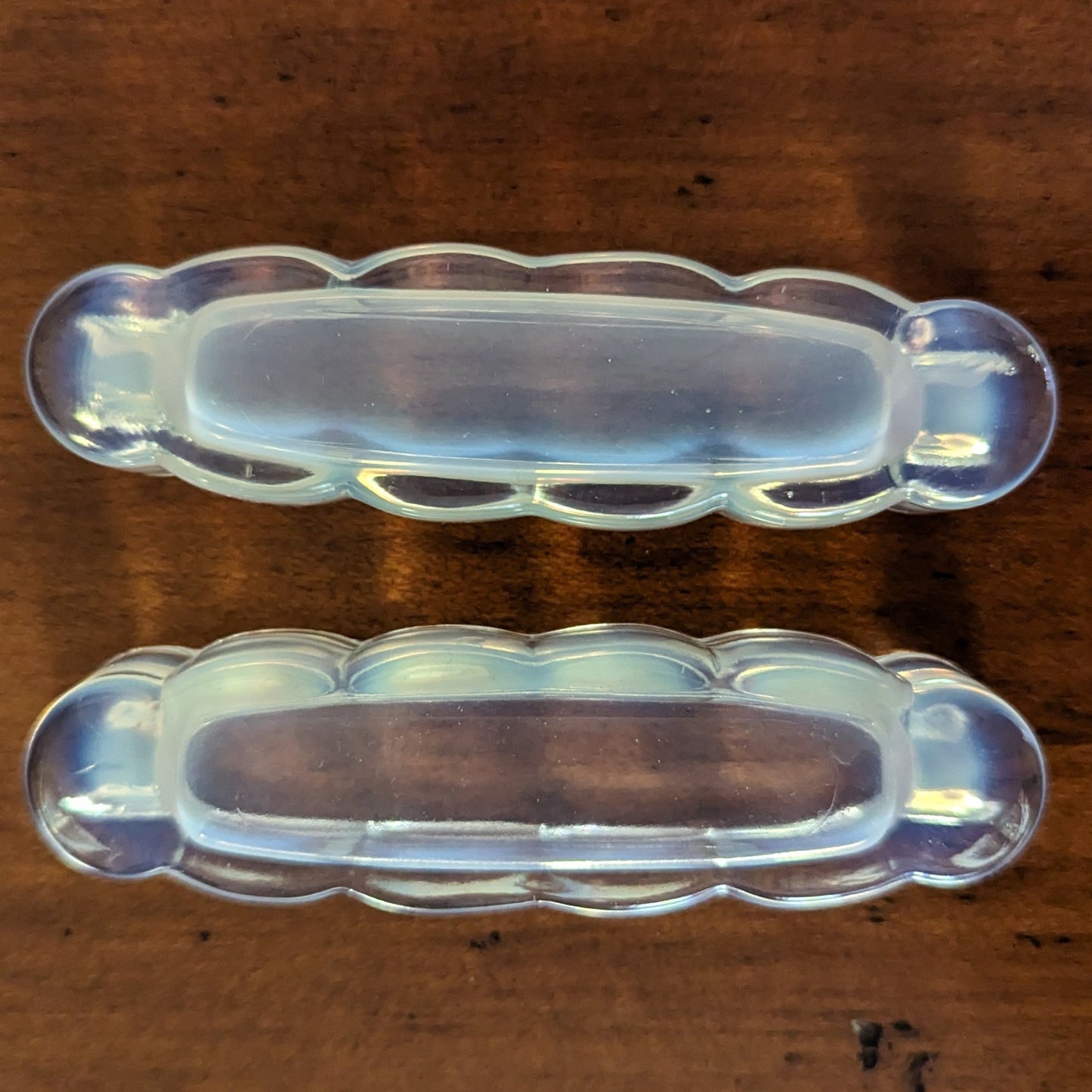 Opalescent Glass Knife Rests