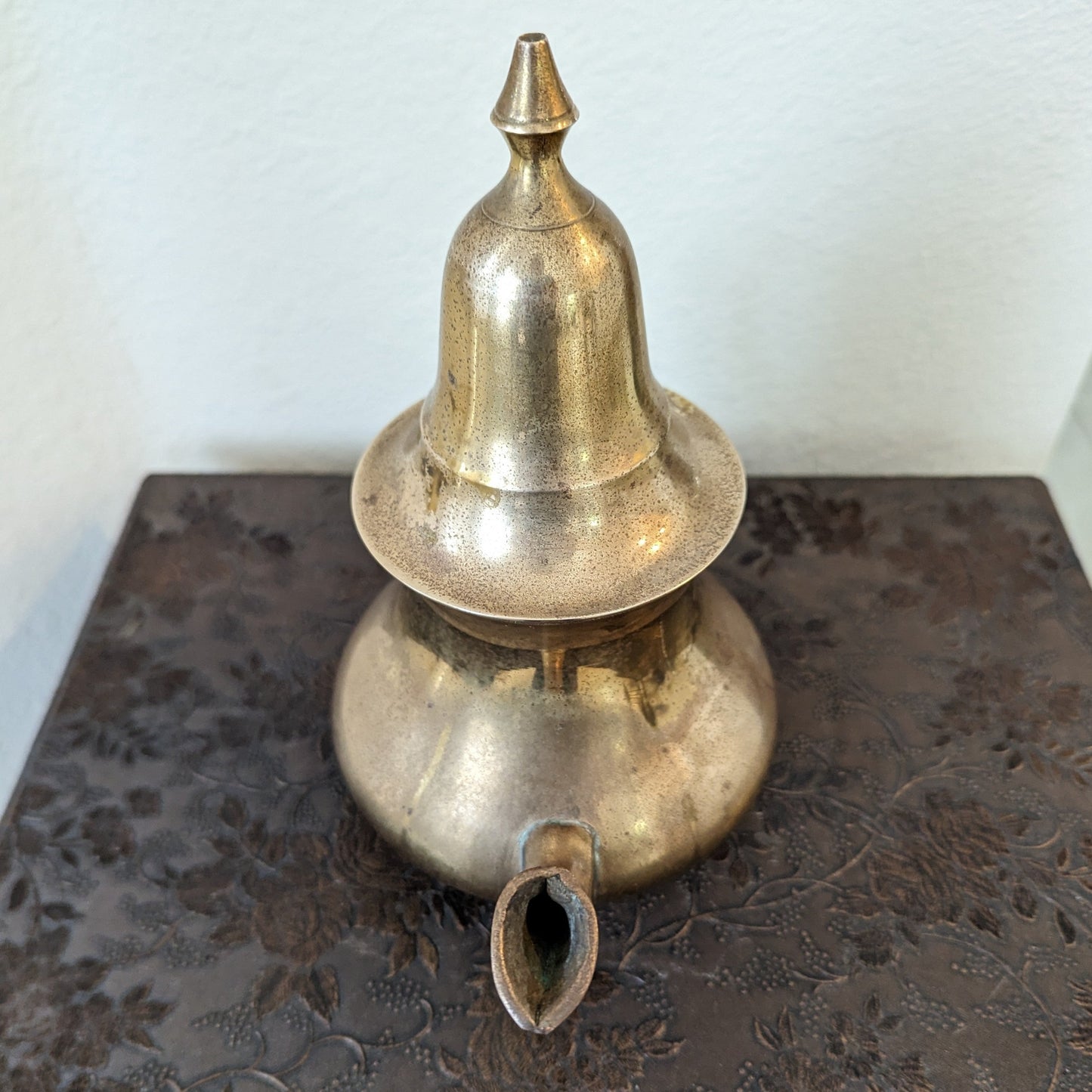 Vintage Brass India Teapot