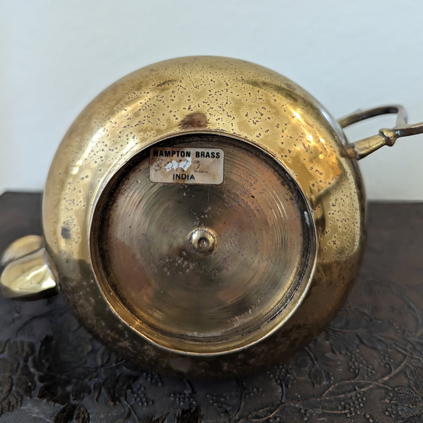 Vintage Brass India Teapot