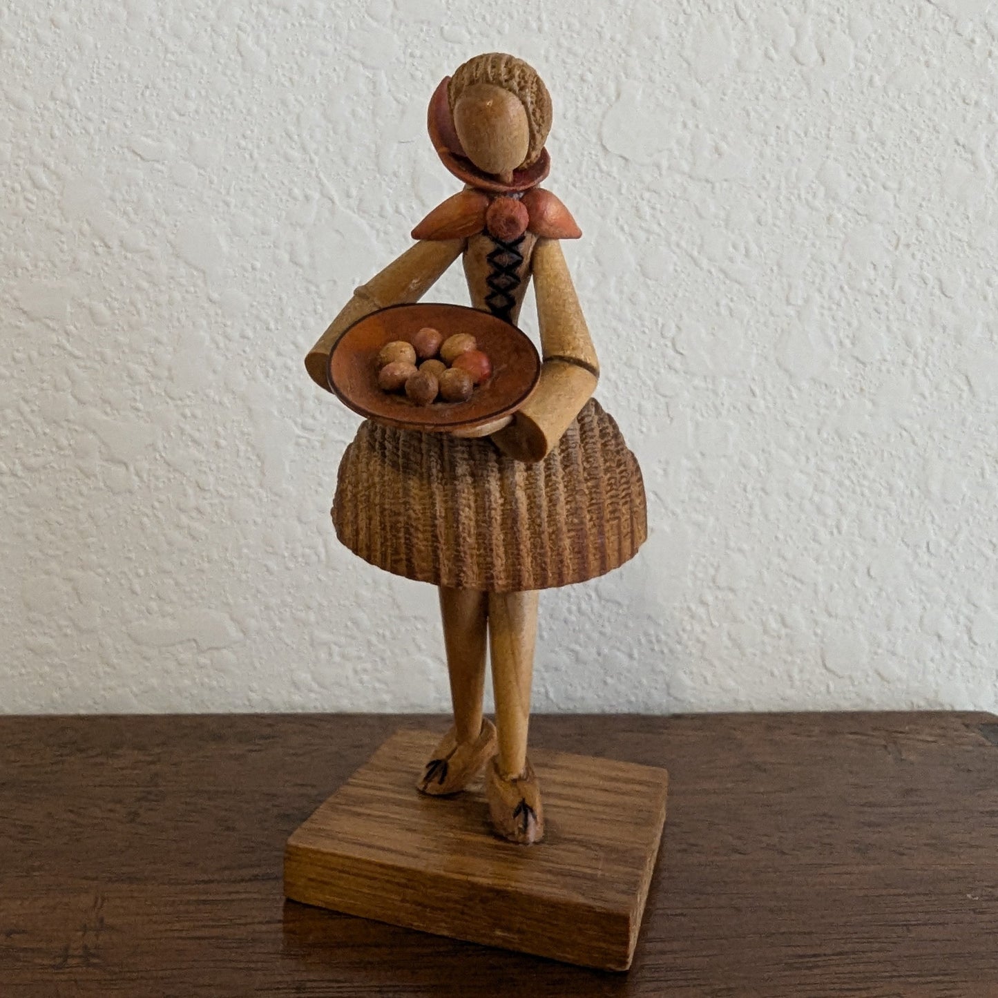 Woman with Pears Figurine