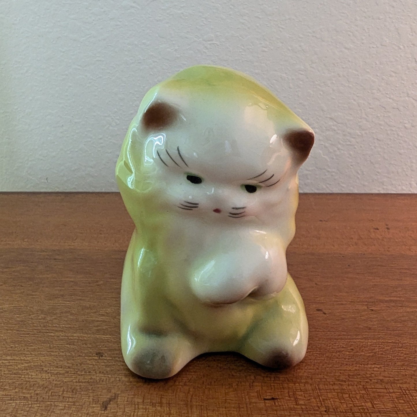 Shawnee Ceramic Kitten Planter