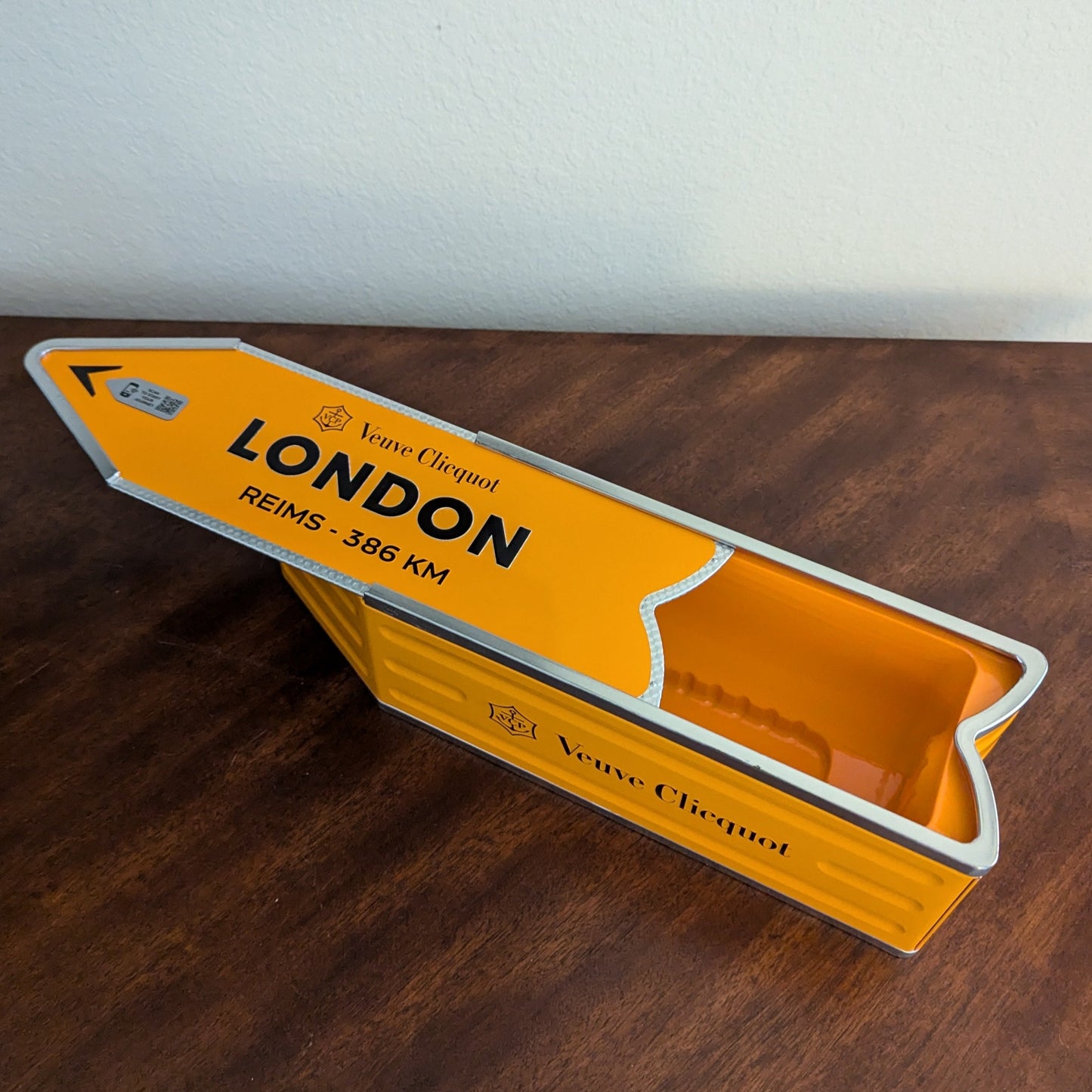 Veuve Clicquot Champagne London Arrow Street Sign