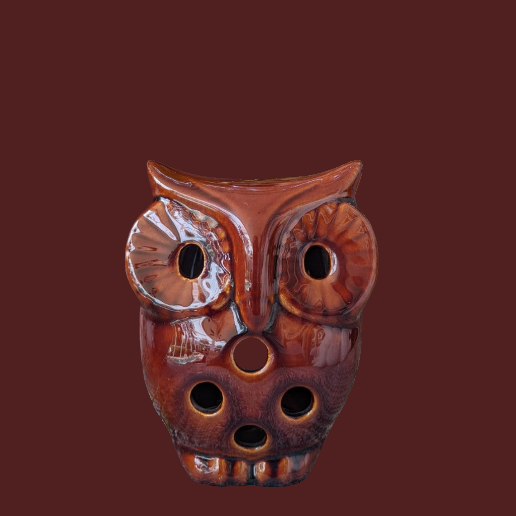 Owl Tea Light Holder