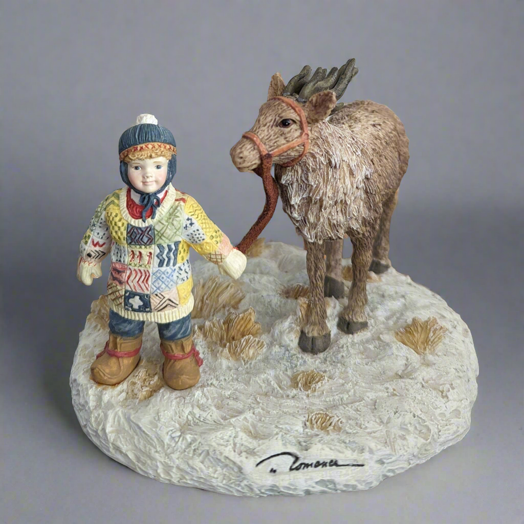 The Reindeer Keeper Figurine